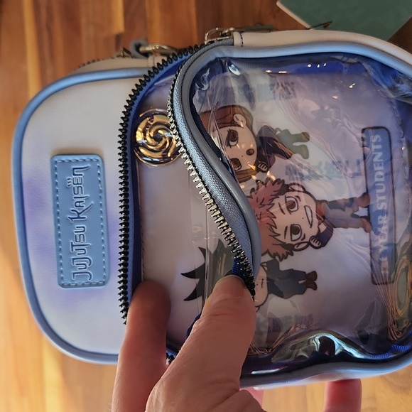 Pin collector crossbody- Jujutsu Kaisen Chibi First Year Jujutsu sorcerers - NWT - Picture 5 of 7